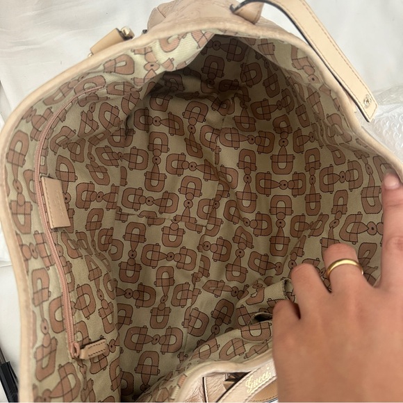 🥥 Vintage Beige Gucci Abbey Bag 🥥 - Picture 9 of 13